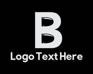 Gangster Logo - Bullet Letter B Logo
