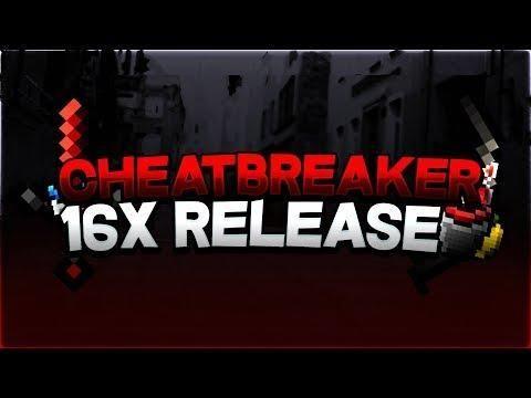 Cheatbreaker Logo - CheatBreaker [16x] PvP FPS Texture Pack Release | Minecraft Texture ...