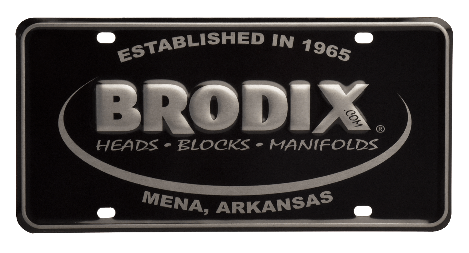 Brodix Logo - MS BRODIX LICENSE PLATE