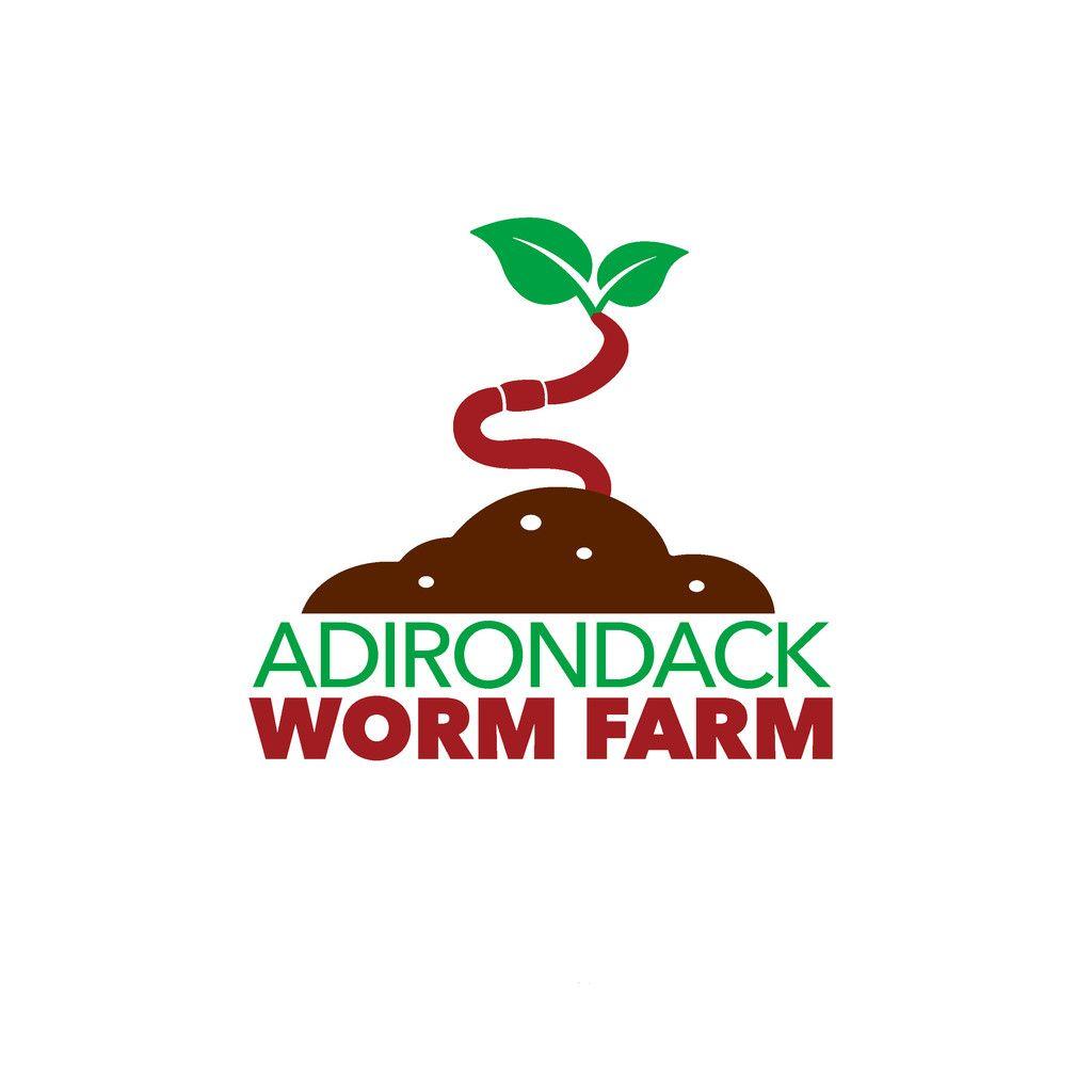 Vermicompost Logo - Adirondack Worm Farm