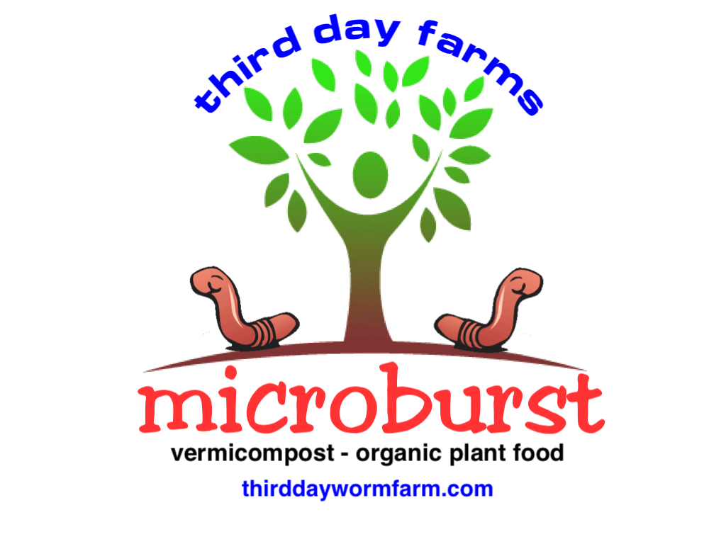 Vermicompost Logo - Bagged Microburst – Third Day Farms