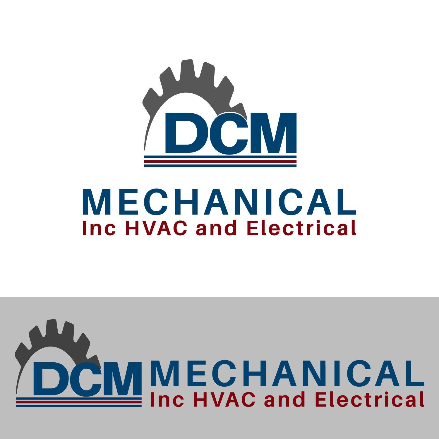DCM Logo - Elegant, Playful Logo Design for DCM Mechanical, Inc HVAC