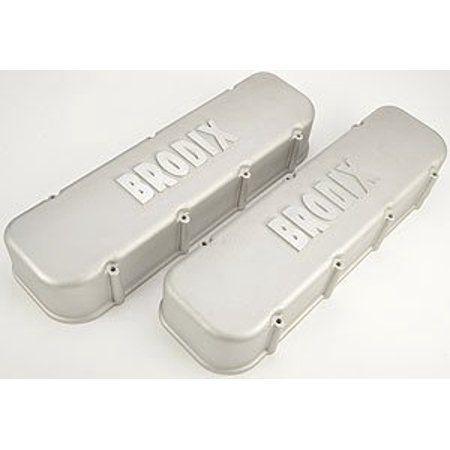 Brodix Logo - Brodix Cylinder Heads Vc200 Bbc Tall Valve Covers W/Brodix Logo