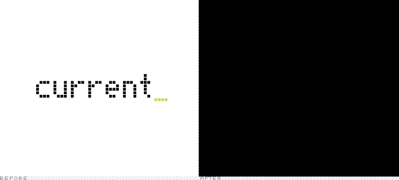 Current Logo - Brand New: Current Lets its Bold Flag Fly