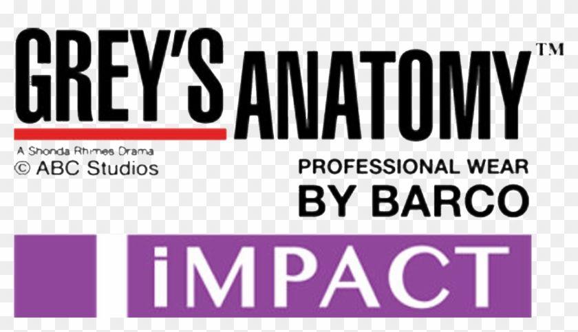 Grey's Logo - Greys Anatomy Impact Logo's Anatomy Impact Logo, HD Png