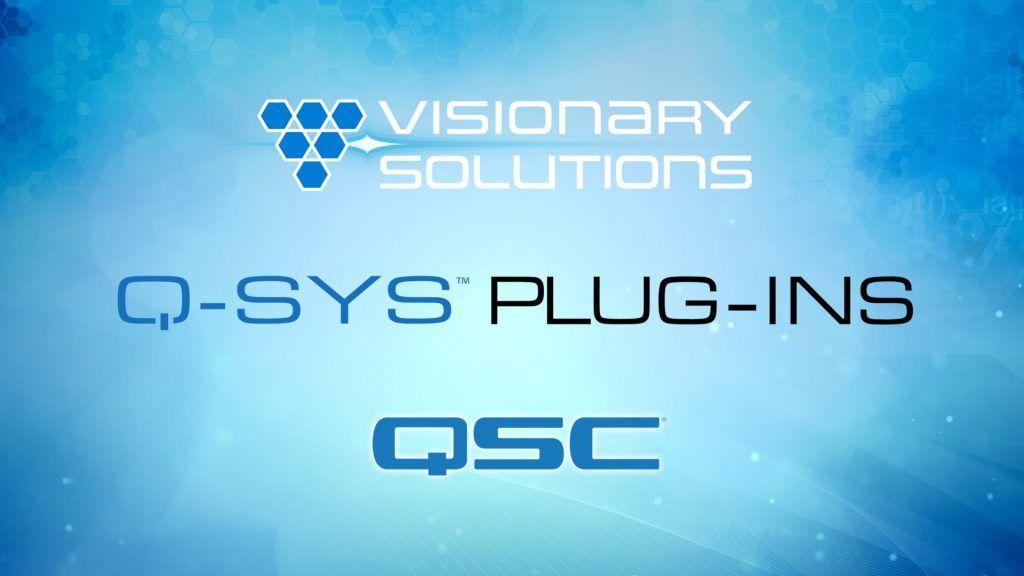 Qsys Logo - Visionary Solutions' Q SYS Plugins