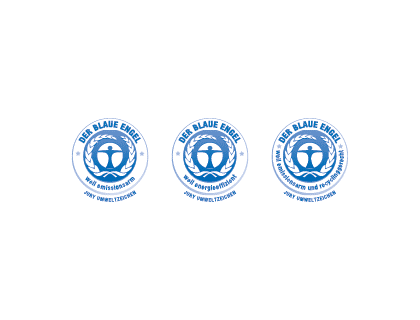 Engel Logo - Blaue Engel Logo Vector | Logopik