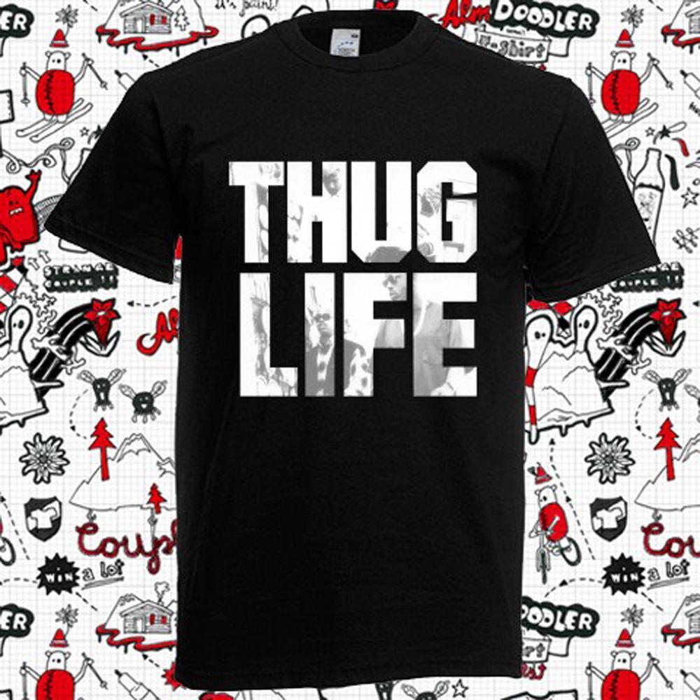 Outlawz Logo - NEW Thug Life Shakur Outlawz Rap Hip Hop LOGO MEN WOMEN T-SHIRTS S-5XL