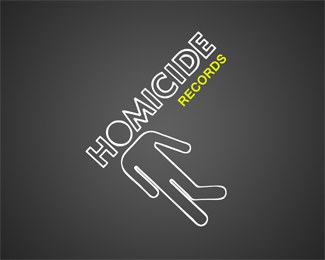 Homicide Logo - Homicide Records Designed