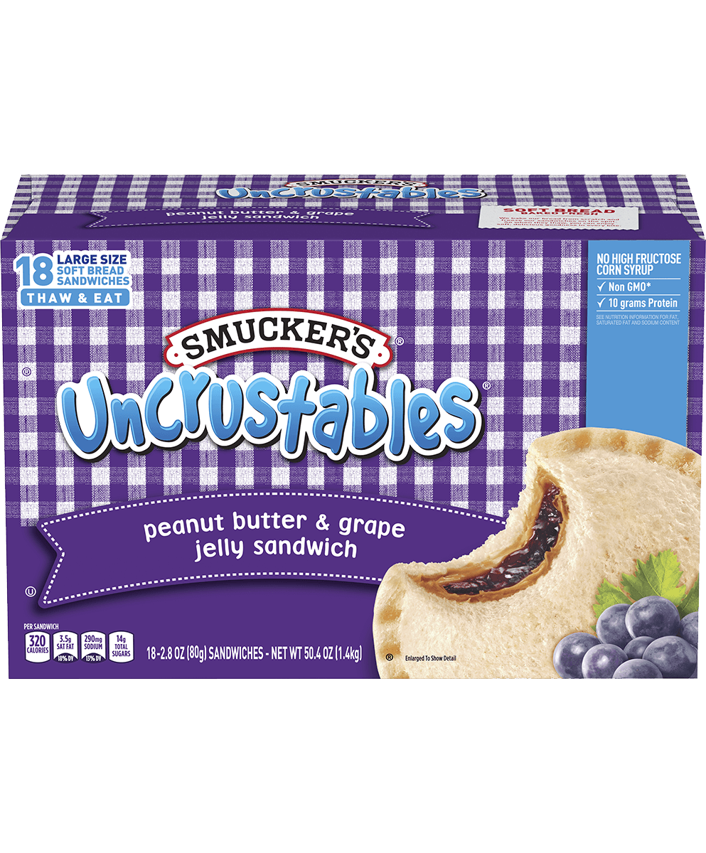 Uncrustables Logo - Products - Uncrustables Sandwiches