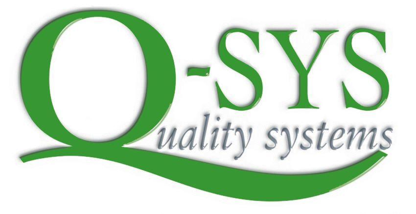 Qsys Logo - Q-SYS Quality System - LIMS, Attribute Checking, Average Weight Control