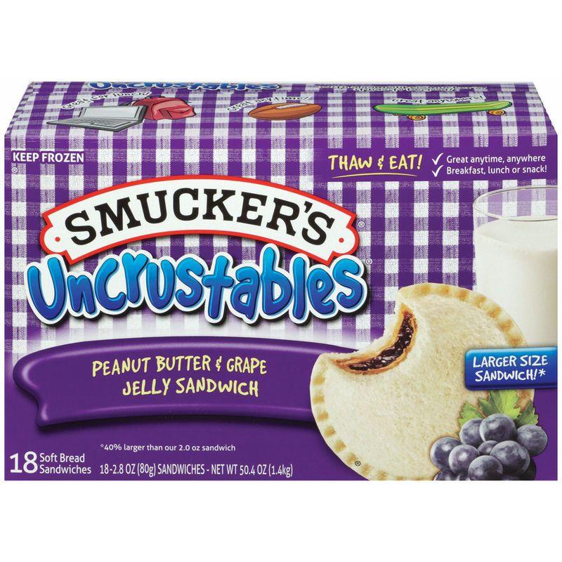 Uncrustables Logo - Sealed Crustless Sandwiches : smucker's uncrustables