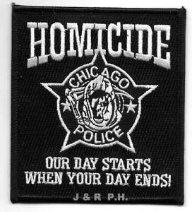 Homicide Logo - Details about Chicago Homicide, Illinois (3.5