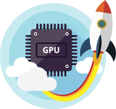 GPU Logo - GPU servers rental for deep learning