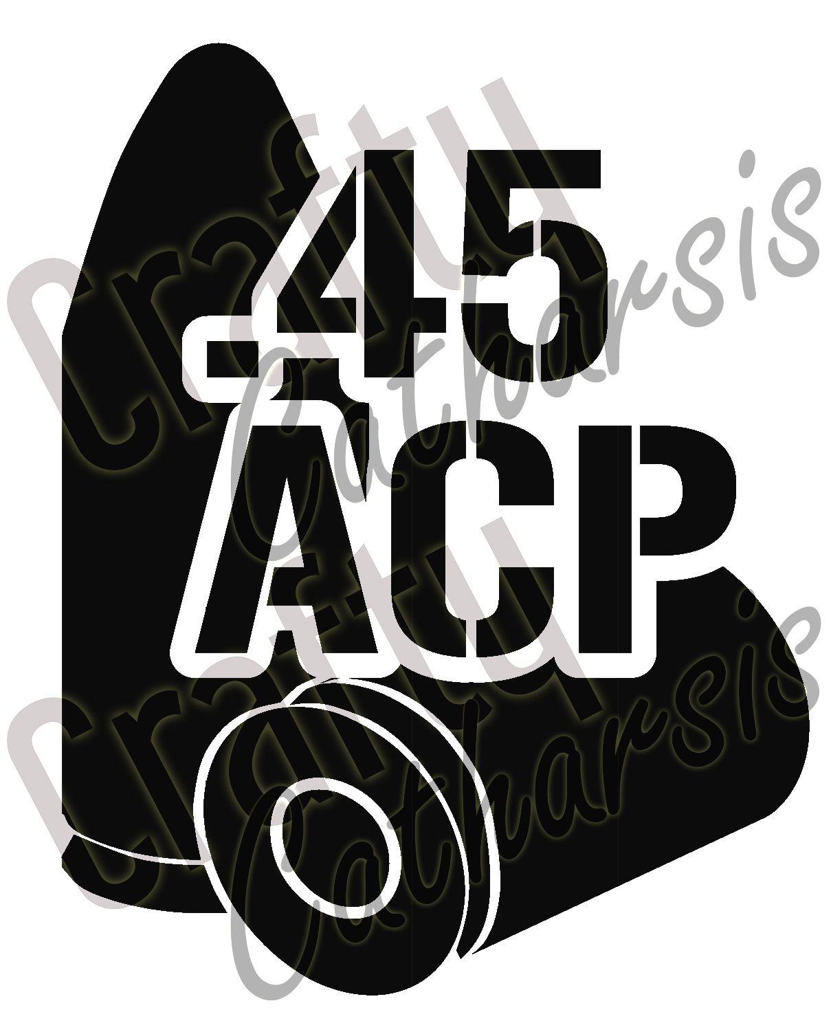 45ACP Logo - Ammunition Box Labels
