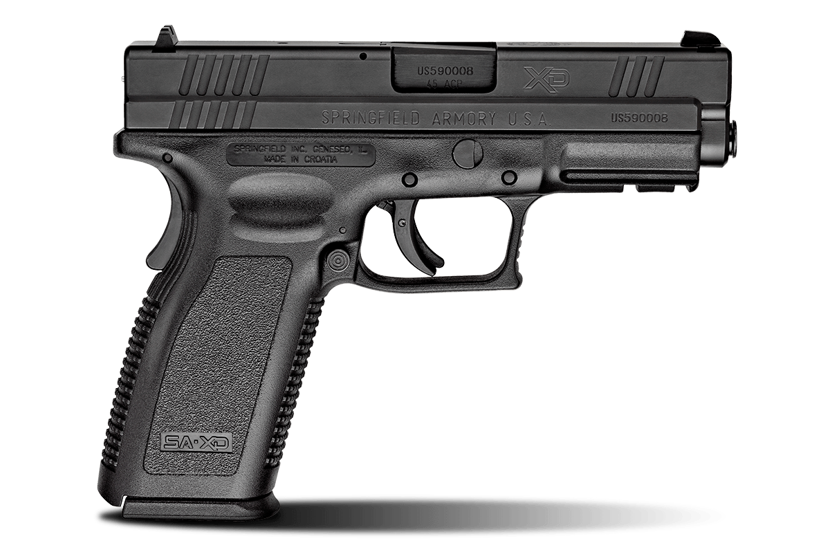 45ACP Logo - XD® Service Model .45ACP. Best Competitive Shooting Handguns