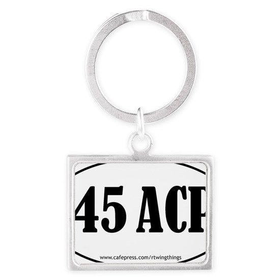 45ACP Logo - 45ACP oval sticker PATH Landscape Keychain