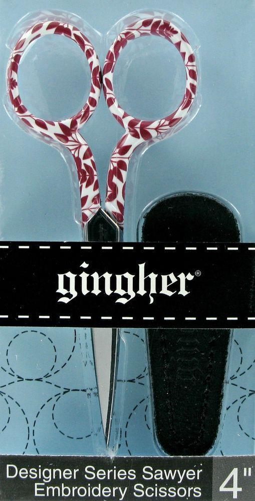 Gingher Logo - Gingher 4 Sawyer Designer Series Embroidery Scissors