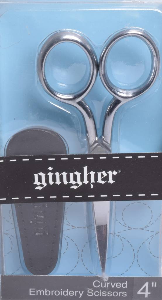 Gingher Logo - Gingher Curved Embroidery Scissors 4