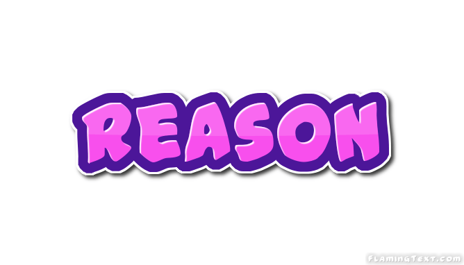 Reason Logo - reason Logo. Free Logo Design Tool from Flaming Text