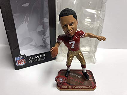 Bobblehead Logo - Colin Kaepernick San Francisco 49ers Bobble Logo LIMITED EDITION ...