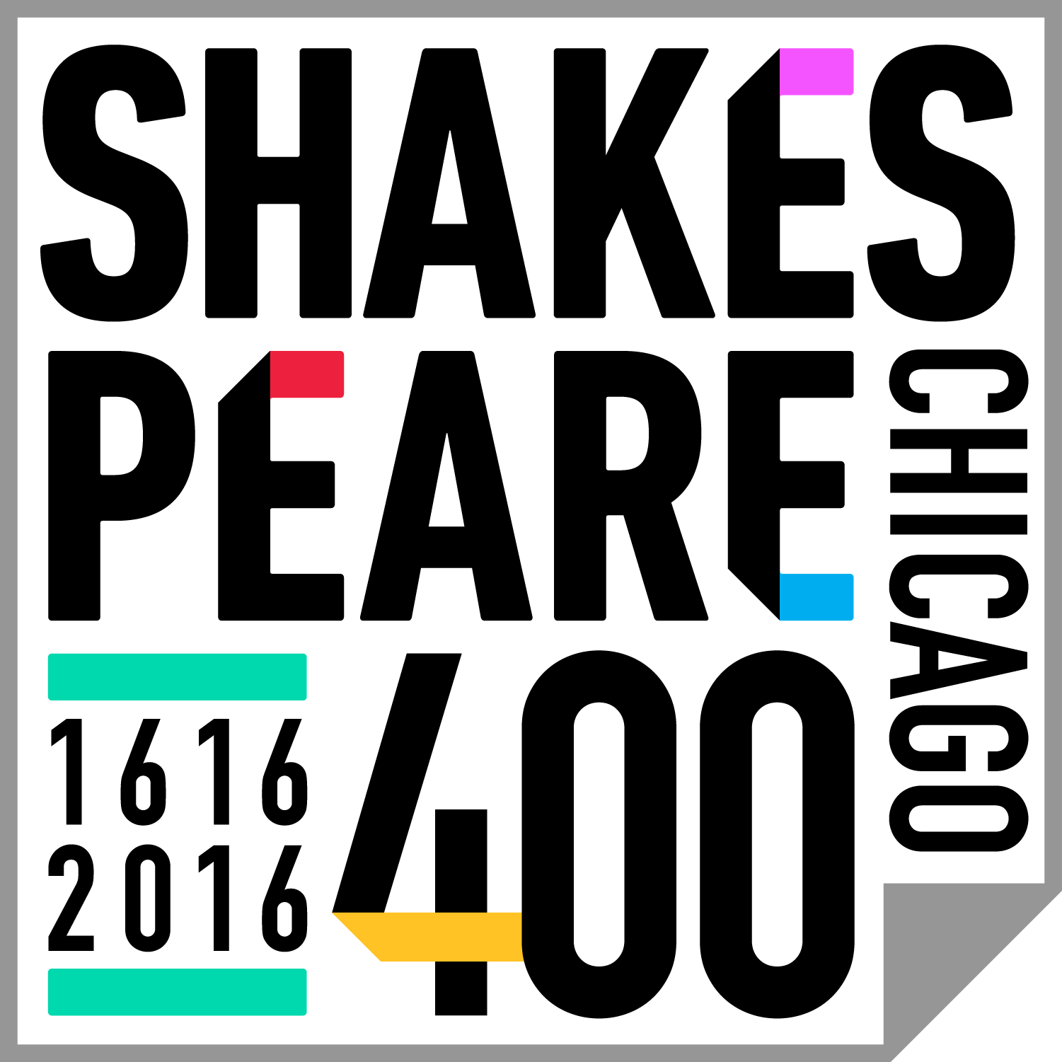 Shakespeare Logo - Shakespeare 400 Chicago