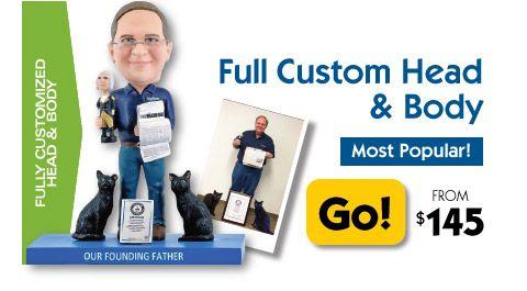 Bobblehead Logo - Bobbleheads.com | Custom, Personalized, and Collectible Bobbleheads