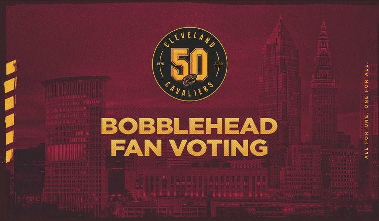 Bobblehead Logo - Cavs Fans to Decide 50th Season “Era Nights” Bobblehead Giveaways ...