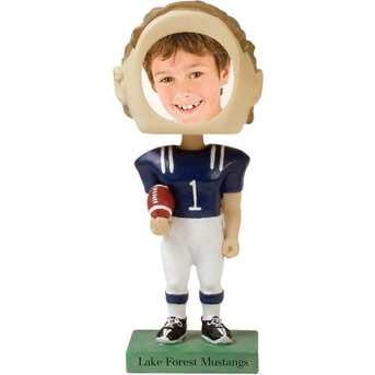 Bobblehead Logo - Football Single Bobble Head