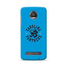 Z3 Logo - Carolina Panthers Blue Logo Motorola Moto Z3 Case