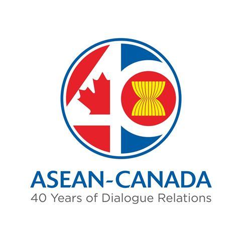 ASEAN Logo - Backgrounder - Canada-ASEAN 40th anniversary logo