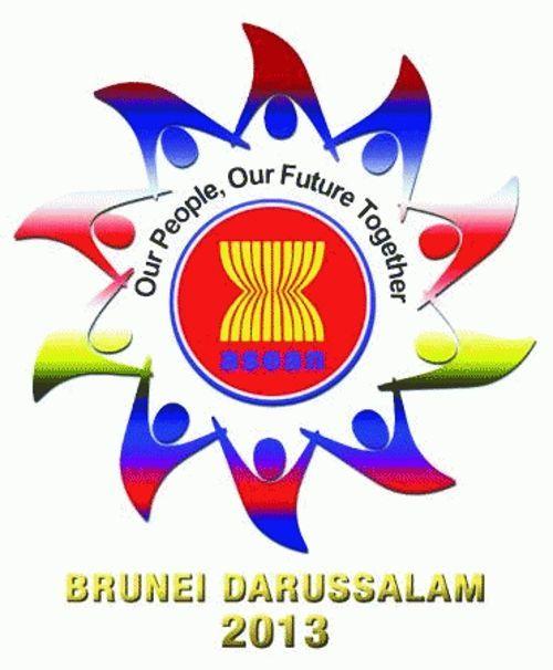 ASEAN Logo - ASEAN Summit Brunei 2013 | Events Logos | Event logo, Brunei, Cool logo