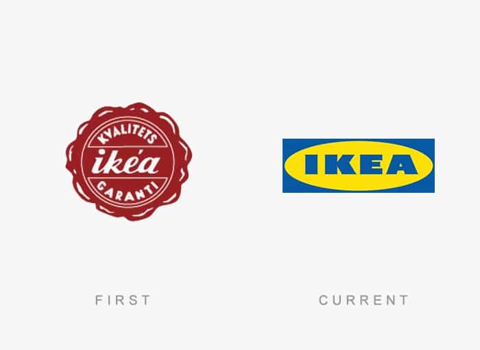 Then Logo - 15 Interesting Old Vs New Images Showing Famous Logos - Part 1