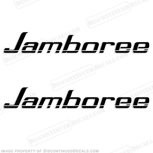Fleetwood Logo - Jamboree by Fleetwood RV Logo Decals (Set of 2) Any Color!