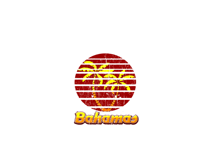 Bahamas Logo - MySoti - Eric - 'Vintage Bahamas Logo'- Tees