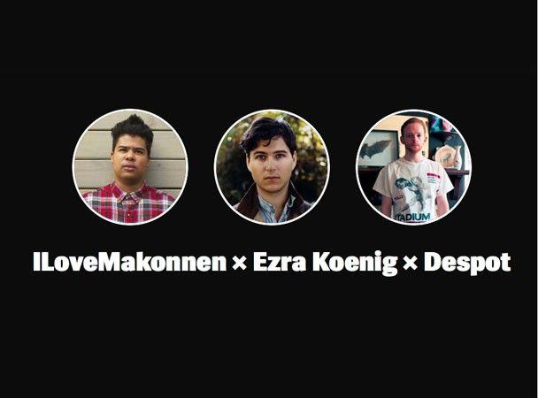 iLoveMakonnen Logo - iLoveMakonnen × Ezra Koenig × Despot – “Down 4 So Long (Remix ...