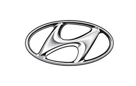 Huyndai Logo - HYUNDAI Genuine Accessories 86300-3A000 Logo Emblem