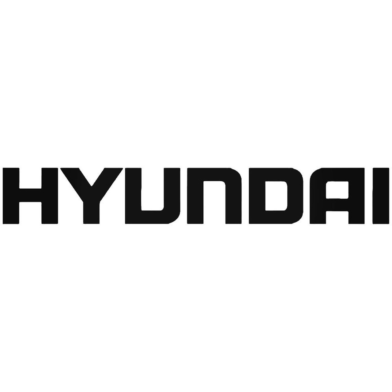 Huyndai Logo - Hyundai Logo 1 Vinyl Decal Sticker