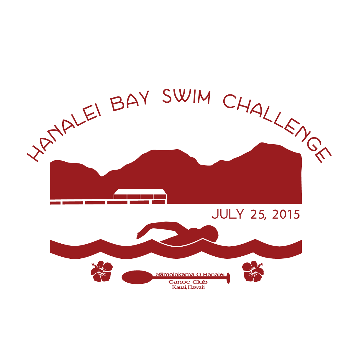 Hanalei Logo - Hanalei Bay Swim Challenge. Kauai.com Events Calendar