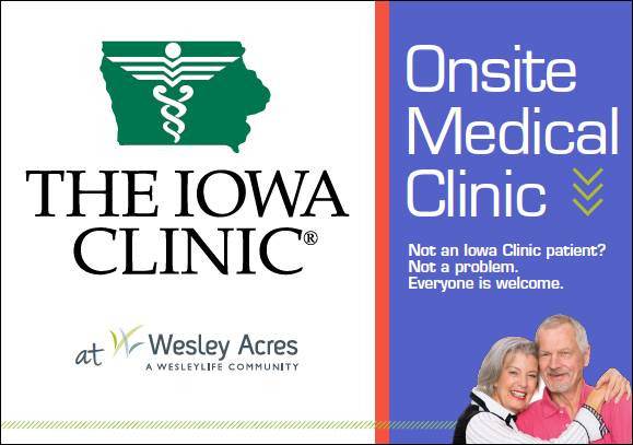 WesleyLife Logo - WesleyLife, The Iowa Clinic Unveil On Site Medical Clinic