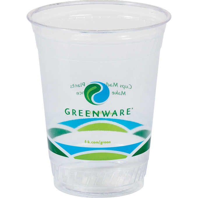 Fabri-Kal Logo - Fabri Kal Greenware Squat Plastic Cold Cup, 12 14 Oz, 1000 Ct (GC12S)