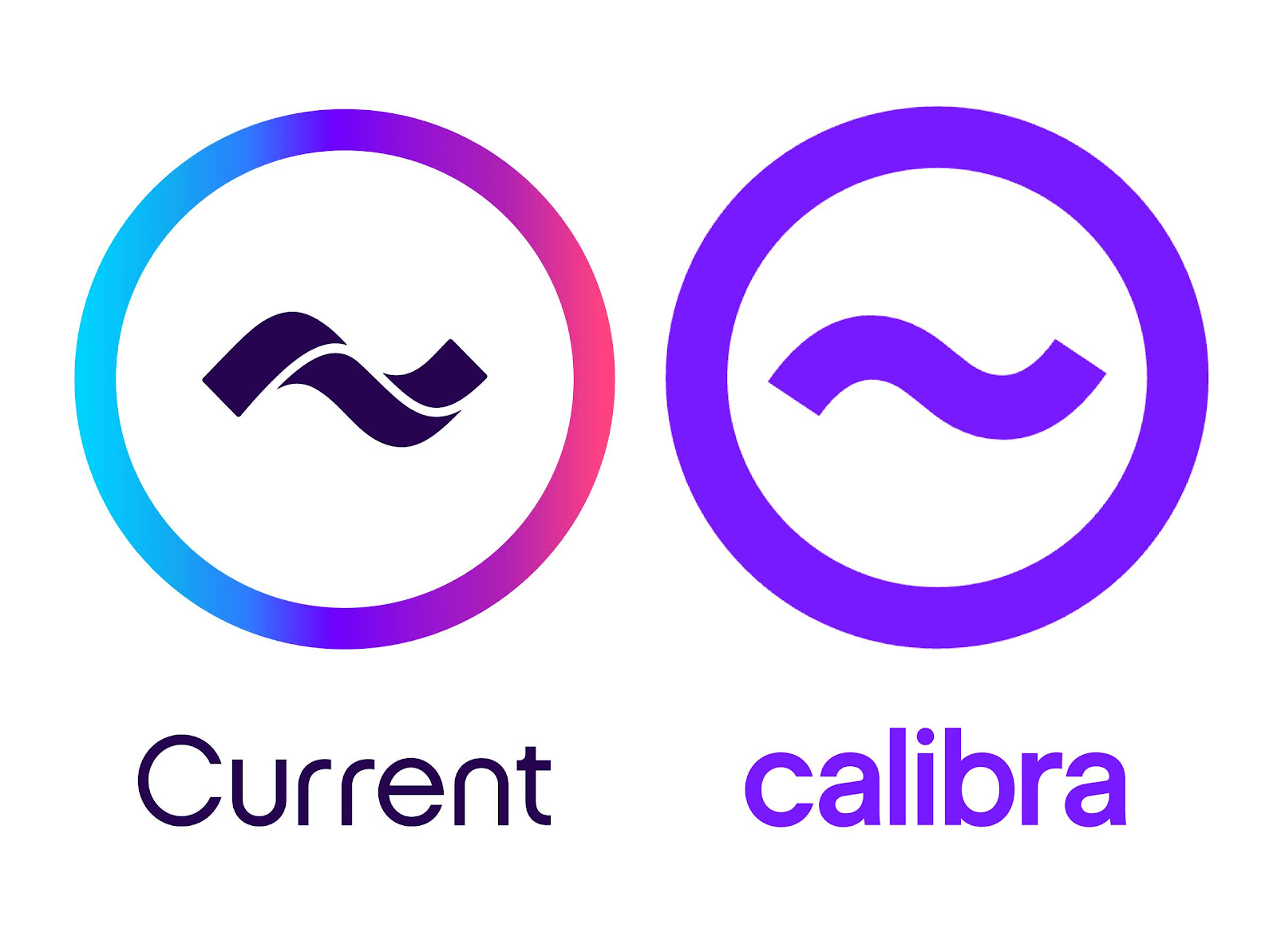 Steal Logo - Facebook's Calibra logo: Did Facebook steal 'Current' logo?