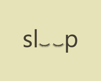 Sleep Logo - Showcase of Well Thought Eye Logos For Inspiration | Typography ...