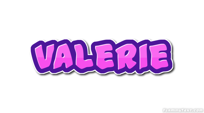 Valerie Logo - Valerie Logo | Free Name Design Tool from Flaming Text