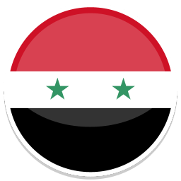 Syria Logo - Syria Icon. Round World Flags Iconet. Custom Icon Design