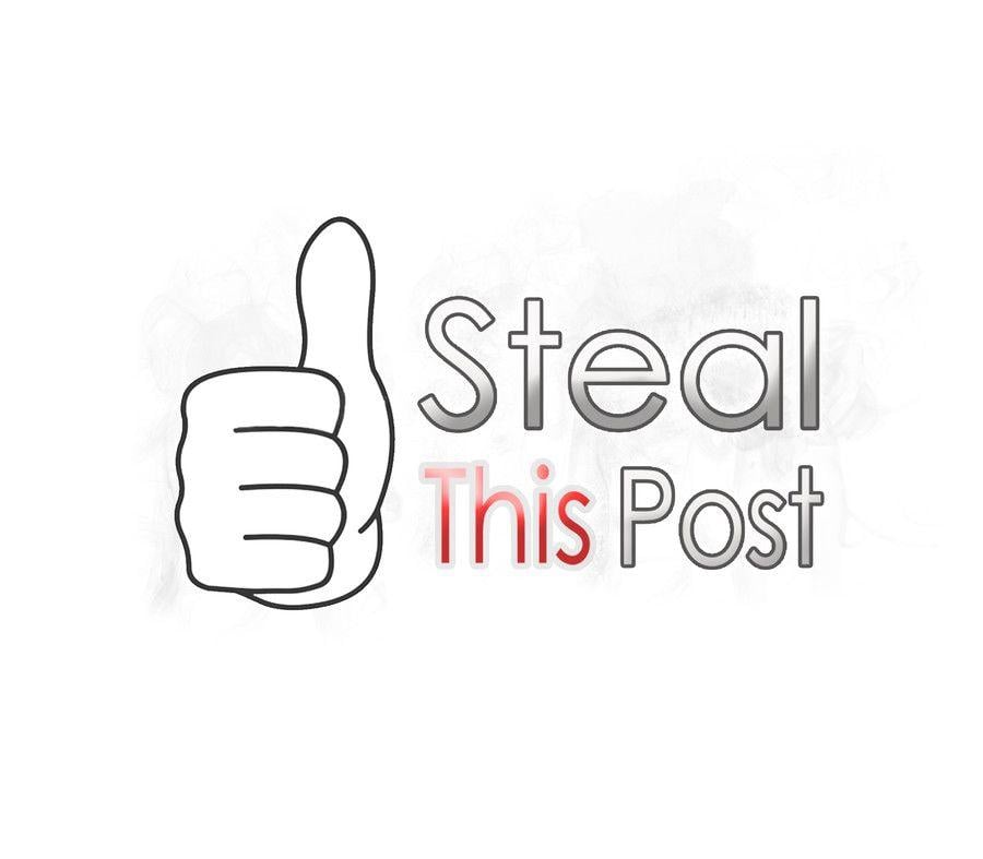 Steal Logo - Entry by lucasrcr for Design a Logo for 'Steal This Post', new