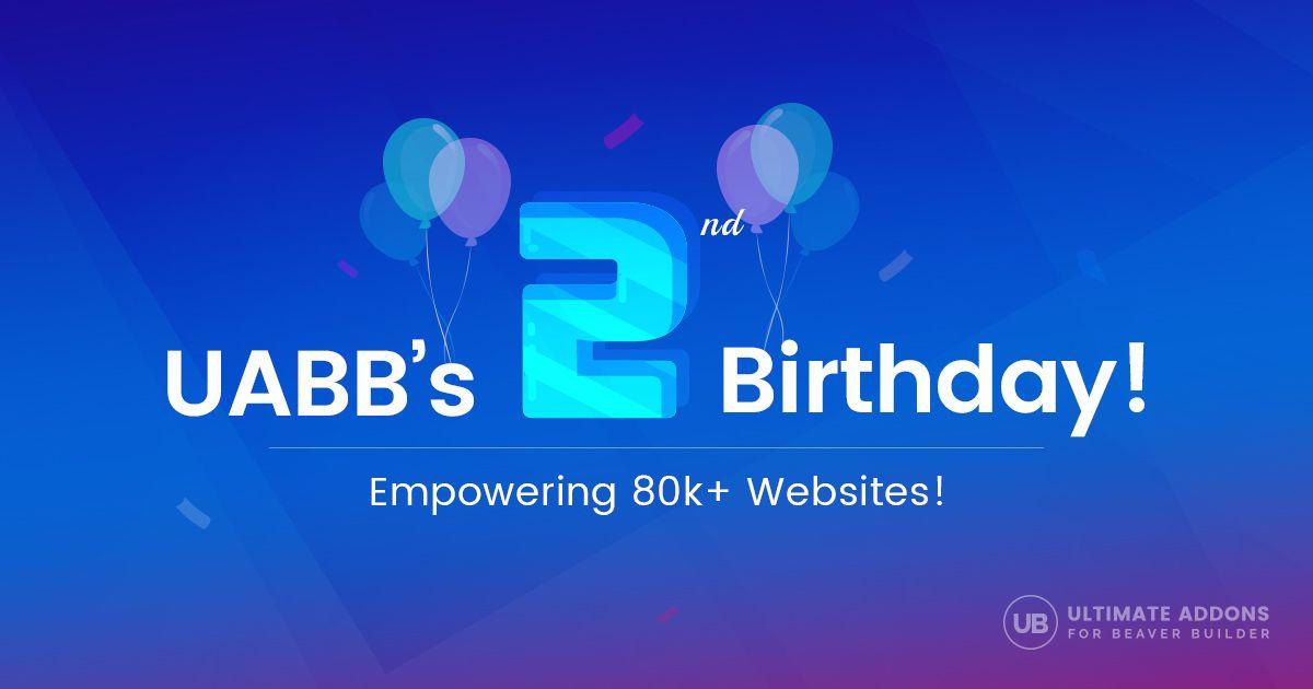 Uabb Logo - Celebrating a Bond of 2 Successful Years! – Ultimate Addons for ...