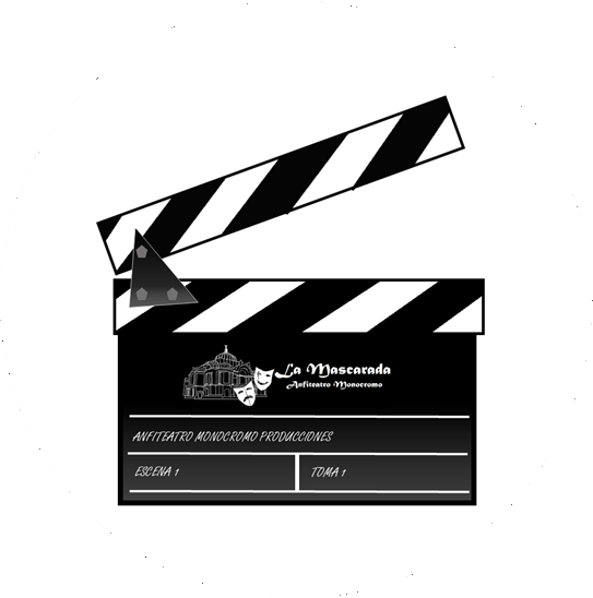 Cine Logo - Cartelera De Cine Logo Mascarada (Anfiteatro Monocromo)