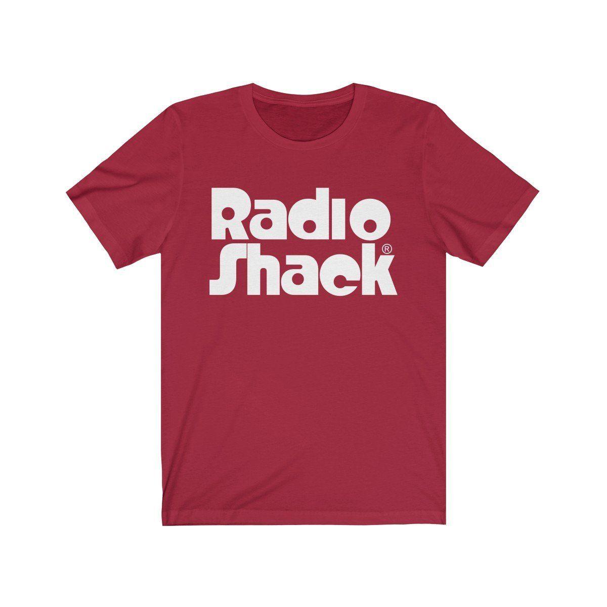 Radioshack Logo - RadioShack Retro Logo T Shirt With White Stacked Logo