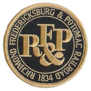 Rf&P Logo - Details about Patch-RF&P Richmond, Fredericksburg, and Potomac Railroad  #22321 NEW